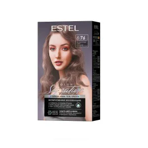 ESTEL Color signature краска д/волос стойкая крем-гель т.8/76 перламутровый туман                  